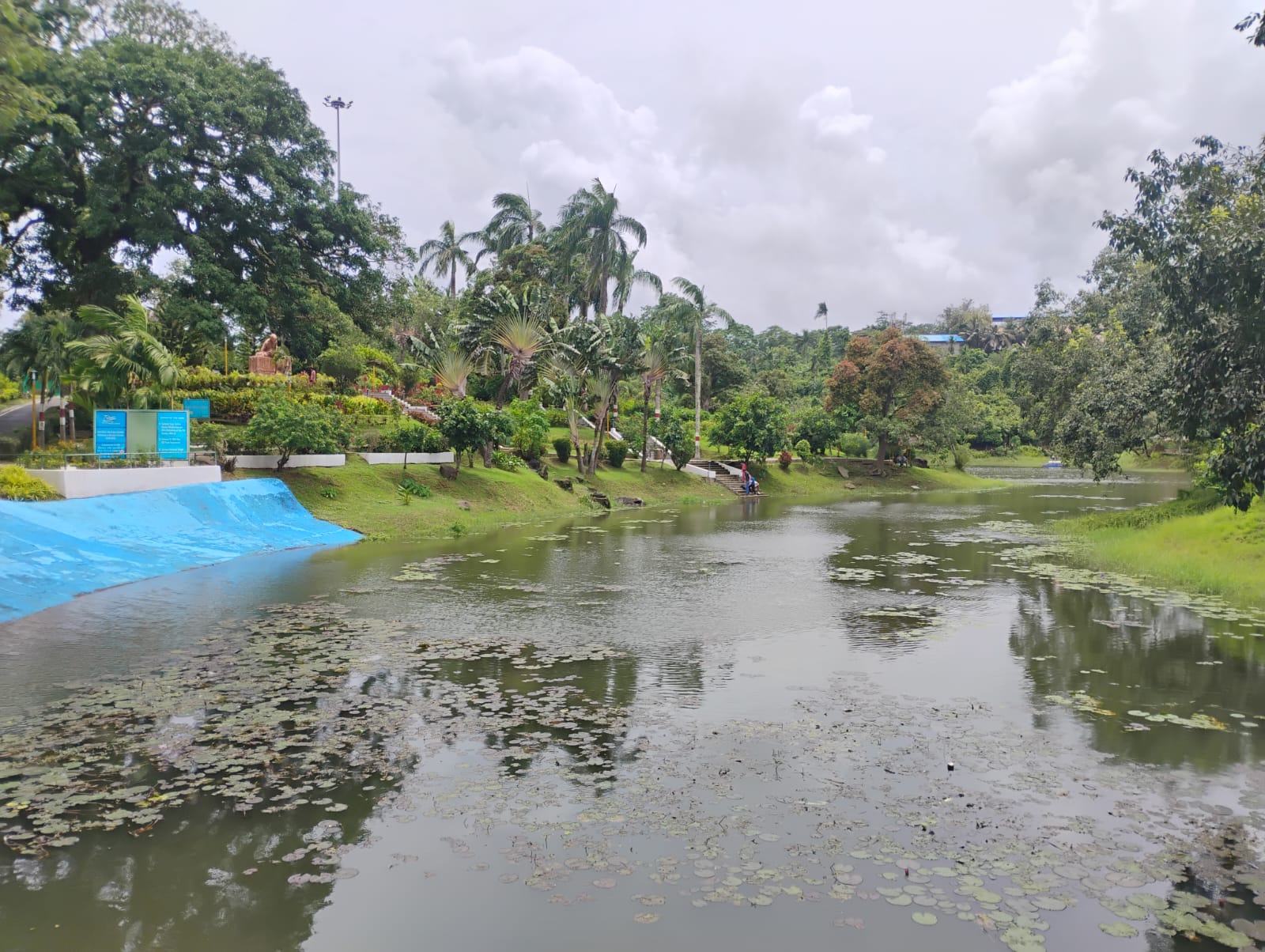 Gandhi Park lake with pedal boating in Port Blair