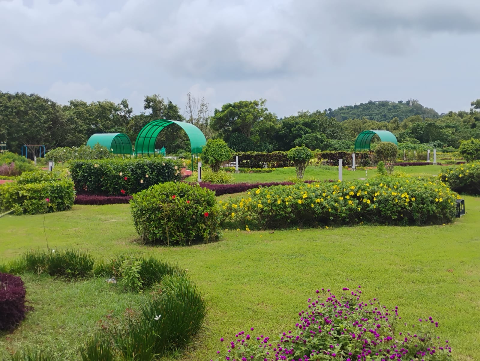 Walking paths at Joggers Park, Port Blair