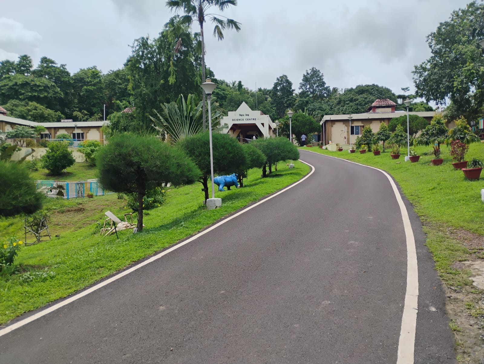 Hands-on science exhibits at the Port Blair Science Center