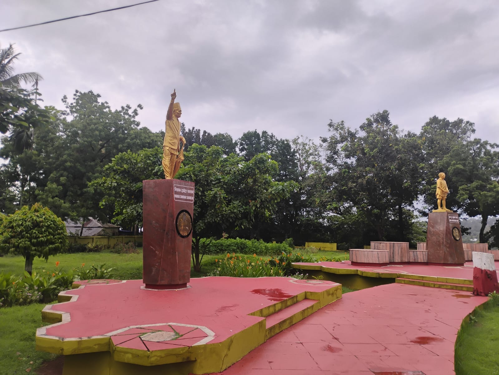 The 32ft Shiva statue at Corbyn's Cove, Port Blair